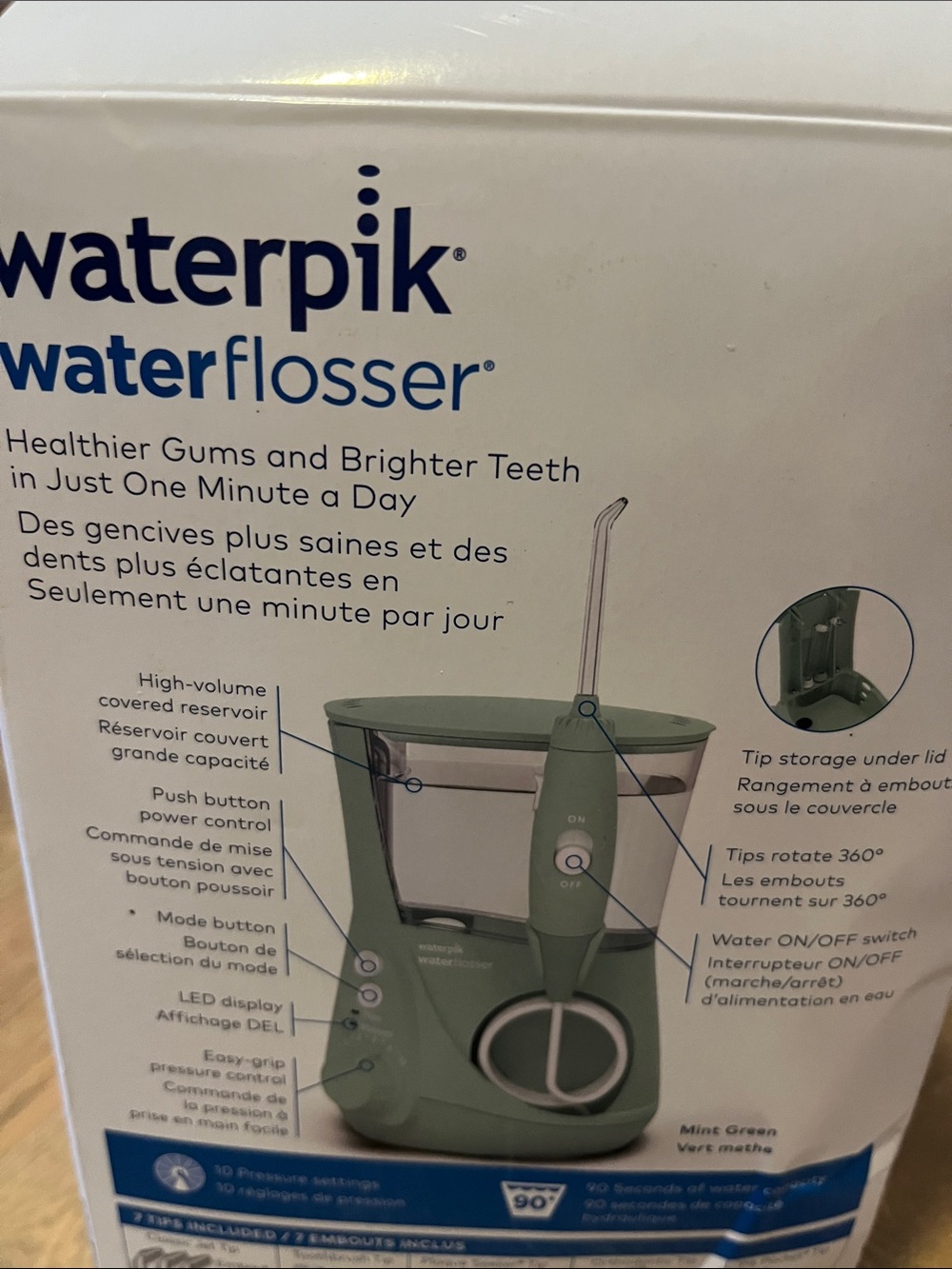 Waterpik Water Flosser - Mint Green